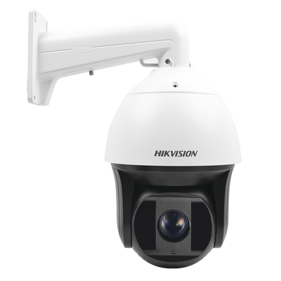 HIKVISION Domo PTZ IP 8 Megapixel (4K) / 25X Zoom / 200 mts IR / AutoSeguimiento 2.0 / dWDR / EIS / Deep Learning / Exterior IP67 / IK10 / Rapid Focus / Hi-PoE / MicroSD MOD: DS-2DF8825IX-AEL(B)