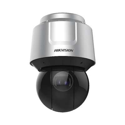 HIKVISION Domo PTZ IP 4 Megapixel / 42X Zoom / 500 mts IR / AutoSeguimiento 3.0 / WDR 140 dB / EIS / Deep Learning / Exterior IP67 / Rapid Focus / Hi-PoE / Wiper / MicroSD MOD: DS-2DF8A442IXS-AEL(T5)