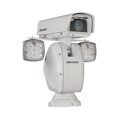 HIKVISION PTZ IP 2 Megapixel / Punta de Poste / 40X Zoom / 400 mts IR / Exterior IP66 / 30 IPS / EIS / WDR 140 dB / Wiper / MicroSD MOD: DS-2DY9240IX-A(T5)