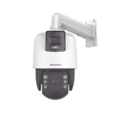 HIKVISION [TandemVu] Domo PTZ IP 2 Megapixel con Cámara Panoramica 4 Megapixel / 32X Zoom / 200 mts IR / IP66 / IK10 / WDR / Hi-PoE / Entrada-Salida de Audio y Alarma / Ultra Baja Iluminación / MicroSD MOD: DS-2SE7C124IW-AE(32X/4)(S5)