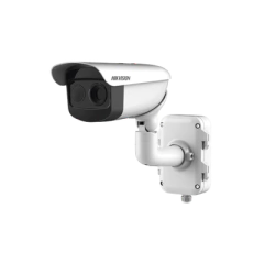 HIKVISION Bala IP Térmica 384 X 288 / Lente 25 mm / Termométrica / Detección de Temperatura /Exterior IP66 / MicroSD MOD: DS-2TD2836-25/V1