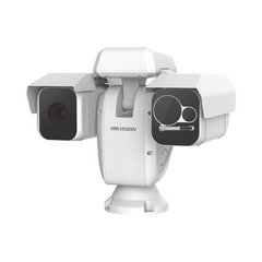 HIKVISION PTZ Punta de Poste IP Dual / Lente Térmico 100 mm (640 X 512) / Lente óptico 49x ZOOM (2 MP) / 500 mts IR Laser / 24VCA MOD: DS-2TD6266-100C2L/V2