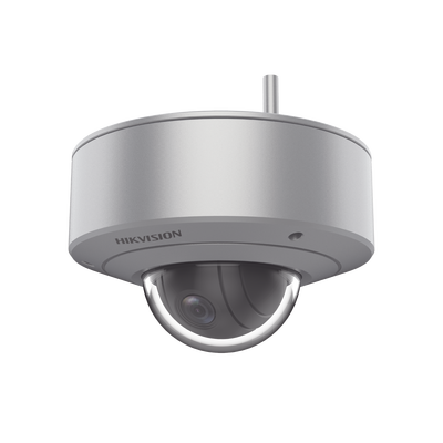 HIKVISION Domo IP 4 Megapixel / Anticorrosivo / Anti-Explosión (ATEX) / Lente 2.8 mm / dWDR / IP68 / Onvif / PoE / 316L / Ultra Baja Iluminación / MicroSD MOD: DS-2XE6146F-HS(C)