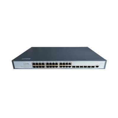 HIKVISION Switch Gigabit / Administrable Capa 3 / 24 puertos 10/100/1000 Mbps / 8 puertos SFP+ 10 G de Uplink. MOD: DS-3E3730