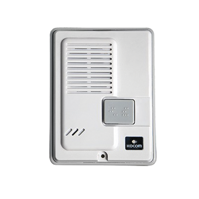 KOCOM Frente de Calle de Plástico para uso con el Sistema Intercomunicador KIP611PG MOD: DS-4M