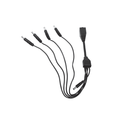 HIKVISION Cable con 5 Vías para Alimentar 4 Cámaras TURBOHD y DVR TURBOHD epcom / HIKVISION MOD: DS-5WAYC