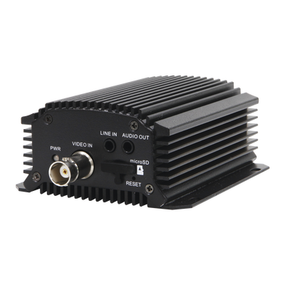 HIKVISION Codificador de Vídeo (Encoder) TURBOHD 5 Megapixel / H.265+ / RS-485 / TVI-AHD-CVI-CVBS / Soporta PTZ Coaxitron MOD: DS-6701HUHI