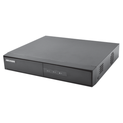 HIKVISION DVR 1080p Lite Pentahibrido / 4 Canales TURBOHD + 1 Canal IP / 1 Bahía de Disco Duro / H.264+ / 1 Canal de Audio MOD: DS-7204HGHI-F1