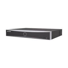 HIKVISION NVR 12 Megapixel (4K) / 16 canales IP / AcuSense (Evita Falsas Alarmas) / Reconocimiento Facial / 1 Bahías de Disco Duro / HDMI en 4K MOD: DS-7616NXI-K1