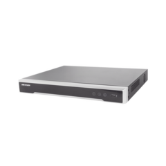 HIKVISION NVR 8 Megapixel (4K) / 32 canales / 16 Puertos PoE+ / Soporta Cámaras con AcuSense / Hik-Connect / 2 Bahías de Disco Duro / Swtich PoE 300 mts / HDMI en 4K MOD: DS-7632NI-K2/16P