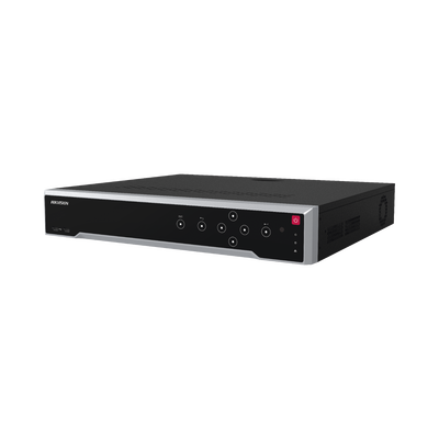 HIKVISION [Doble Poder de Decodificación] NVR 32 Megapixel (8K) / 16 Canales IP / 16 Puertos PoE / Soporta Cámaras con AcuSense / 4 Bahías de Disco Duro / HDMI en 8K / Soporta POS DS-7716NI-M4/16P