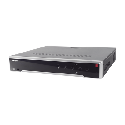 no brand NVR 12 Megapixel (4K) / 32 Canales IP / 24 Puertos PoE+ / Switch PoE 300 mts / HDMI en 4K / Soporta POS MOD: DS-7732NI-I4/24P