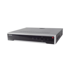 HIKVISION NVR 12 Megapixel (4K) / 32 Canales IP / 16 Puertos PoE+ / Soporta Cámaras con AcuSense / Switch PoE 300 mts / HDMI en 4K / Soporta POS MOD: DS-7732NI-I4/16P(B)