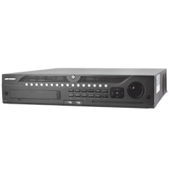 HIKVISION NVR 12 Megapixel (4K) / 64 canales IP / Soporta Cámaras con AcuSense / 8 Bahías de Disco Duro / 2 Puertos de Red / Soporta RAID con Hot Swap / HDMI en 4K / Soporta POS MOD: DS-9664NI-I8