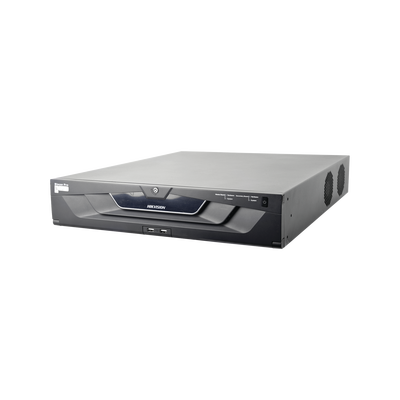 HIKVISION Blazer Pro 128 canales / Servidor All in one / iVMS-5200 Incluido / 7 HDDs / iSCSI / NAS / Windows 8.1 Sistema Operativo Embebido en Disco duro de Estado Solido / NVR integrado de 128 canales. MOD: DS-BLZR-P5200-128CH