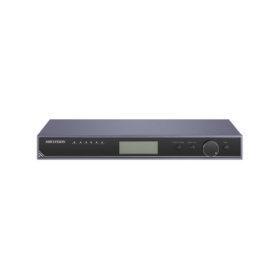 HIKVISION Controlador para Videowall / 4K (3840 X 1080) / 8 Salidas de Video / Comatible con Pantallas LED para Interior / Compatible con DS-D4418FI-CAF(B) y DS-D4425FI-CAF(B) MOD: DS-D42C08-H