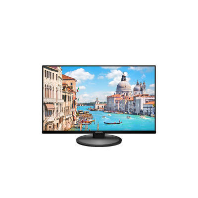 HIKVISION Monitor LED 4K de 27" / Entrada HDMI-DP / Compatible con Montaje VESA / Bocinas Integradas / Uso 24/7 MOD: DS-D5027UC