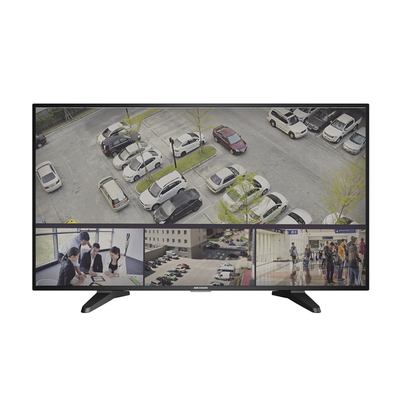 HIKVISION Monitor LED 32" Ultra-Brillante Full HD con Altavoces Potentes, Ángulo de Visión 178° y Entradas HDMI-VGA / Funcionamiento 24/7 y Montaje VESA / Calibración Inteligente de Imagen DS-D5032QE