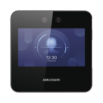 HIKVISION Terminal Min Moe WiFi/Touch de Reconocimiento Facial Ultra Rápido para ASISTENCIA/ 1500 Rostros / Reportes en Excel MOD: DS-K1A340-WX