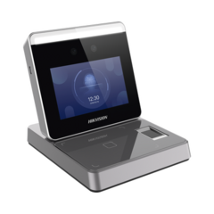 HIKVISION Enrolador IP de Rostros, Huellas y Tarjetas (MIFARE y EM) para iVMS-4200 / Facilita el Alta de Rostros, Huellas y Tarjeta al Software DS-K1F600U-D6E-F