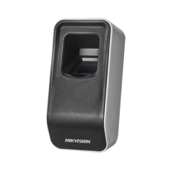 HIKVISION Enrolador USB de Huellas para iVMS-4200 y HikCentral / Facilita el Alta de Huellas al Software / Conexión USB / SDK GRATUITO para desarrollos propios MOD: DS-K1F820F