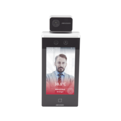 HIKVISION Biométrico Min Moe para Acceso y Asistencia con Reconocimiento Facial / Monitoreo y reportes en Excel por Software / Termografía Industrial / Acceso + Tiempo y Asistencia (reloj checador) MOD: DS-K1TA70MI-T