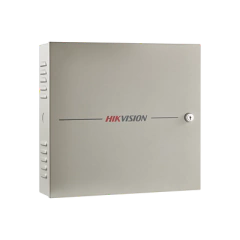 HIKVISION Controlador de Acceso / 2 Puerta / 4 Lectores de Huella y Tarjetas / Integración con Video / 100,000 Tarjetas / Incluye Gabinete y Fuente de Alimentación 12Vcc/8A / Soporta batería de respaldo MOD: DS-K2602