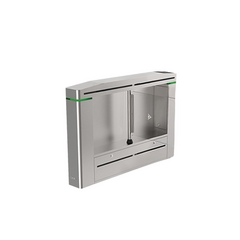 HIKVISION Torniquete IZQUIERDO con aletas de ACRILICO para conformar carril de 90 Cms (Requiere Torniquete Derecho) MOD: DS-K3B601SX-L/MDP90