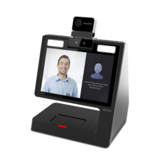 HIKVISION Terminal para registro de Visitantes / Lectura de Tarjetas de Proximidad MIFARE Conexión WiFi / Termografia Industrial MOD: DS-K5032-3XFD