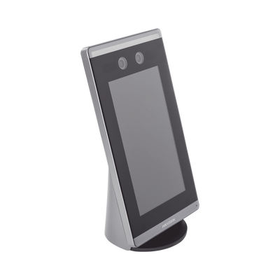 HIKVISION Terminal de Reconocimiento Facial con Montaje Inclinado / Camara de 2 Megapixel / 20,000 Rostros / 50,000 Eventos MOD: DS-K5671-ZH