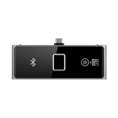 HIKVISION Módulo lector de Huellas, Códigos QR y Bluetooth / Compatible con DS-K1T673DWX / Conexión USB MOD: DS-KAB673-FBQR