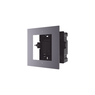 HIKVISION Base de 1 Espacio para EMPOTRAR Videoportero Modelo DS-KD8003-IME1 MOD: DS-KD-ACF1