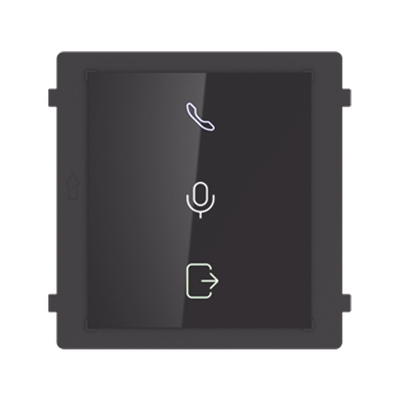 HIKVISION Modulo para Indicar Recepción de Llamada / Apertura de Puerta o Audio Bidireccional en Videoportero IP Modular MOD: DSKDIN