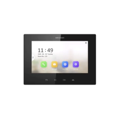 HIKVISION Monitor IP Lite (No touch) para Videoportero IP / Apertura Remota y Video en Vivo / PoE Estándar / Principal o Esclavo MOD: DS-KH6220-LE1