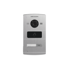 HIKVISION Frente de Calle IP 1.3 Megapixel / Lector de Tarjetas MIFARE para Función de Acceso / Compatible con Videoportero IP HIKVISION DS-KV8102-IM