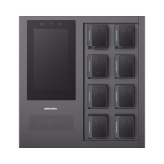 HIKVISION Estación de Carga y Respaldo de Información para Bodycam HIKVISION / Acceso por Reconocimiento Facial / Incluye 1 HDD de 2 TB MOD: DS-MDS003