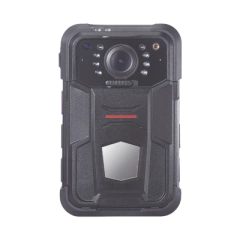 HIKVISION Body Camera Portátil / Grabación a 1080p / Pantalla 2.4" LCD / IP67 / H.265 / 32 GB de Almacenamiento / GPS / WIFI / 3G y 4G / Fotos de Hasta 30 Megapixel / Micrófono Integrado MOD: DS-MH2311/32G/GLE