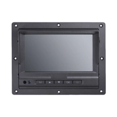 HIKVISION Monitor y Botones de 7" LCD / Compatible con DVR Móvil HIKVISION / Conector Tipo Aviación MOD: DS-MP1301(AE)