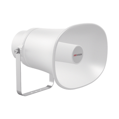 HIKVISION Bocina IP / PoE / 12 Vcc / Para integración con Hik-Central / Reproducción de Audio vía Red MOD: DS-PA0103-A
