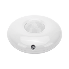 HIKVISION Sensor PIR de Movimiento con Cobertura de 360° / Uso en Interior MOD: DS-PD2-P12QE-C