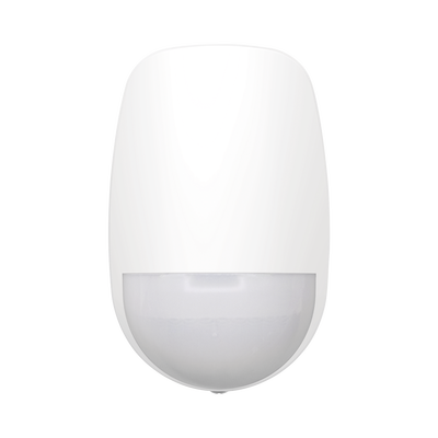 HIKVISION Detector PIR Cableado Interior de Doble Tecnología PIR y Microondas / Inmunidad a Mascotas 10 Kg / Detección de 12 mts / Ángulo de 85.9° de Cobertura DS-PDD12P-EG2