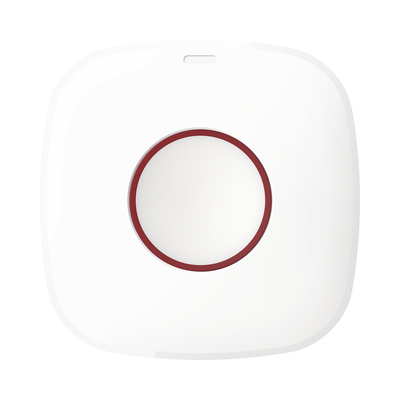 HIKVISION (AX PRO) Botón de Pánico Inalámbrico / Exterior IP66 / Indicador LED MOD: DS-PDEB1-EG2-WB(B)