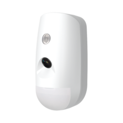 HIKVISION (AX HYBRID PRO) Cámara Cableada con PIR / Inmunidad a Mascotas / Rango de Detección de 12 mts / Angulo de 85.9° de Cobertura / SOLO COMPTAIBLE con el panel DS-PHA64-LP MOD: DS-PDPC12P-EG2