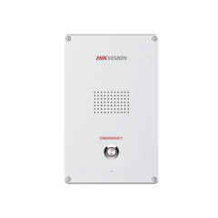 HIKVISION Panel de Alarma de Pánico / Micrófono Integrado / Protección IK08 MOD: DS-PEA102S