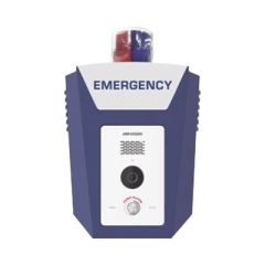HIKVISION Estación de Alarma de Panico de Emergencia / Cámara 2 Megapixel / Video y Audio / Sirena y Estrobo (Azul y Rojo) / 10 Mts de IR / ISUP MOD: DS-PEA22-B(B) - buy online