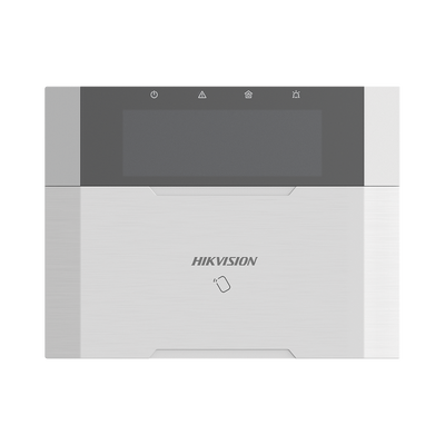 HIKVISION (AX HYBRID PRO) Teclado Compatible con el Panel Hybrid Pro Hikvision DS-PHA64-LP MOD: DS-PK1-LRT-HWB