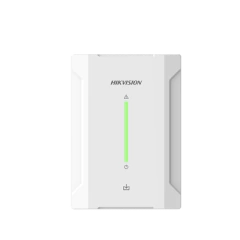 HIKVISION (AX HYBRID PRO) Expansor de 8 Zonas Cableadas / Conexión RS-485 hacia el Panel con Salida para Conexión en Cascada / Permite Agregar Sensores Cableados / 2 Salidas de Relevador MOD: DS-PM1-I8O2-H