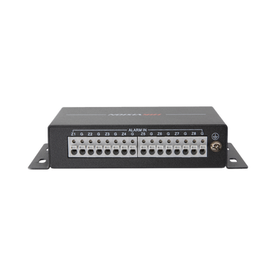 HIKVISION Expansor de 8 Zonas Cableadas / Conexión RS-485 hacia el Panel / Permite Agregar Sensores Cableados MOD: DS-PM-RSI8