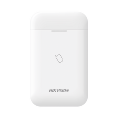 HIKVISION (AX PRO) Lector de Tag Inalámbrico HIKVISION / Permite Armar y Desarmar / Incluye 2 Tag DS-PT-M1 MOD: DS-PT1-WB