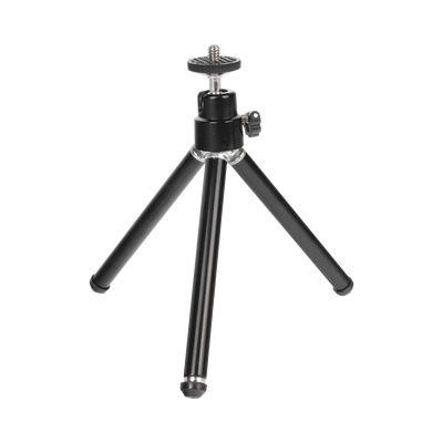 HIKVISION Tripie Para Cámaras Web / 15 a 30 cms / Tornillo 1/4 / Montaje Universal / Multiples Usos / Compatible con Multiples Marcas DS-U1530-B